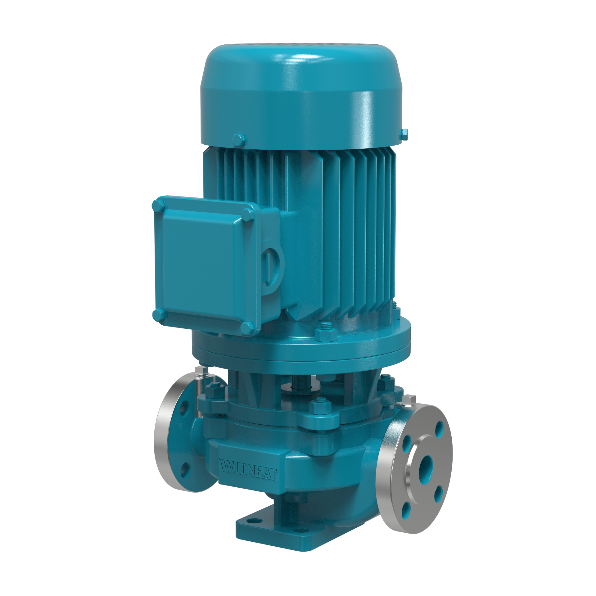 Head Range：5-150m Motor Power：0.75-150kW Inlet/Outlet Range：DN25-DN200 IHG Type Stainless Steel Vertical Pipeline Centrifugal Pump